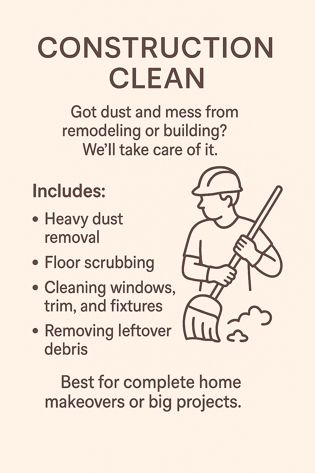 Luxe Interiors Cleaning offering detailed cleaning for homes in Salisbury and surrounding areas
