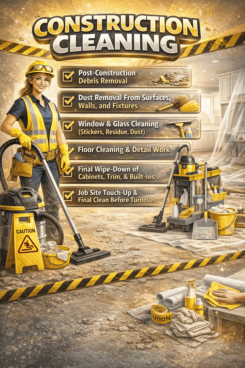 Residential and commercial cleaning by Luxe Interiors Cleaning in Salisbury and surrounding areas